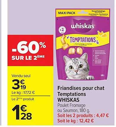-60% SUR LE 2ÈME