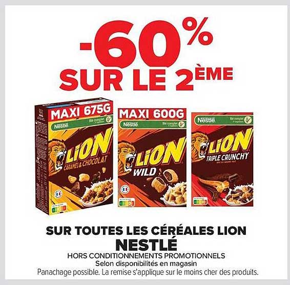 -60% SUR LE 2ÈME