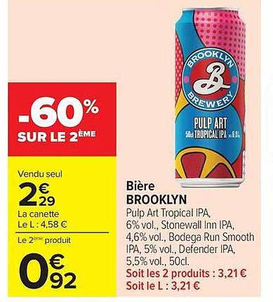 -60% SUR LE 2ÈME