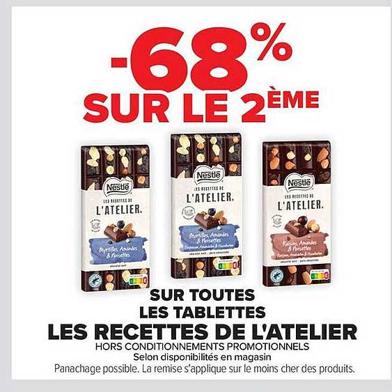 -68% SUR LE 2ÈME