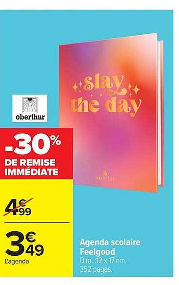 Agenda scolaire Feelgood