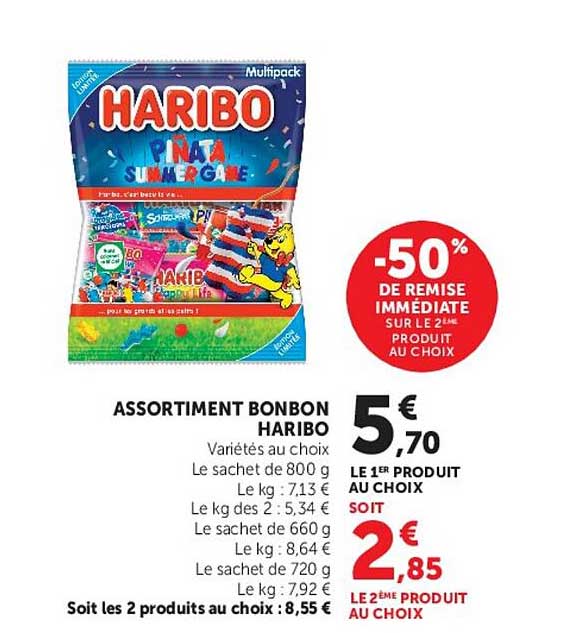 ASSORTIMENT BONBON HARIBO