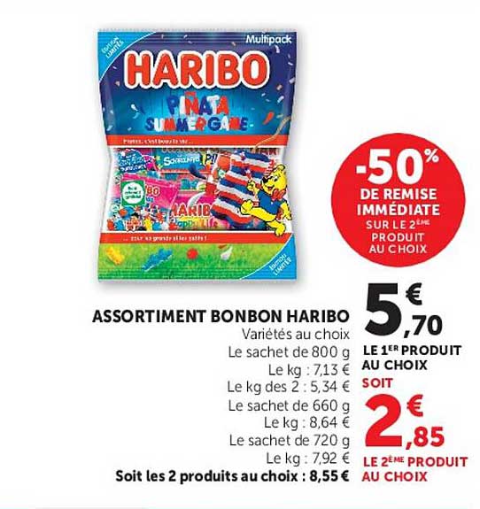 ASSORTIMENT BONBON HARIBO