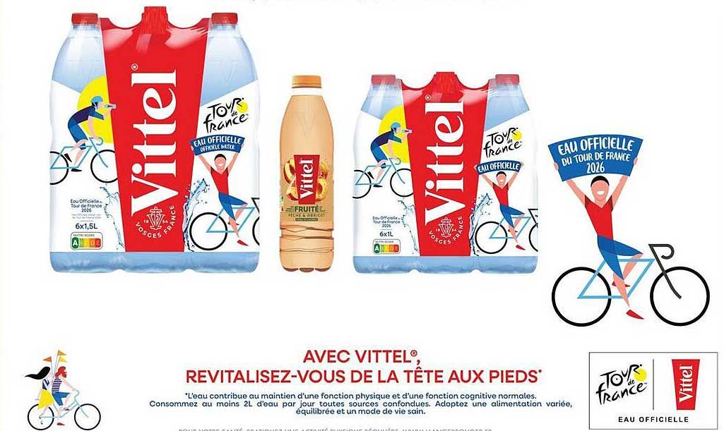 AVEC VITTEL, REVITALISEZ-VOUS DE LA TÊTE AUX PIEDS