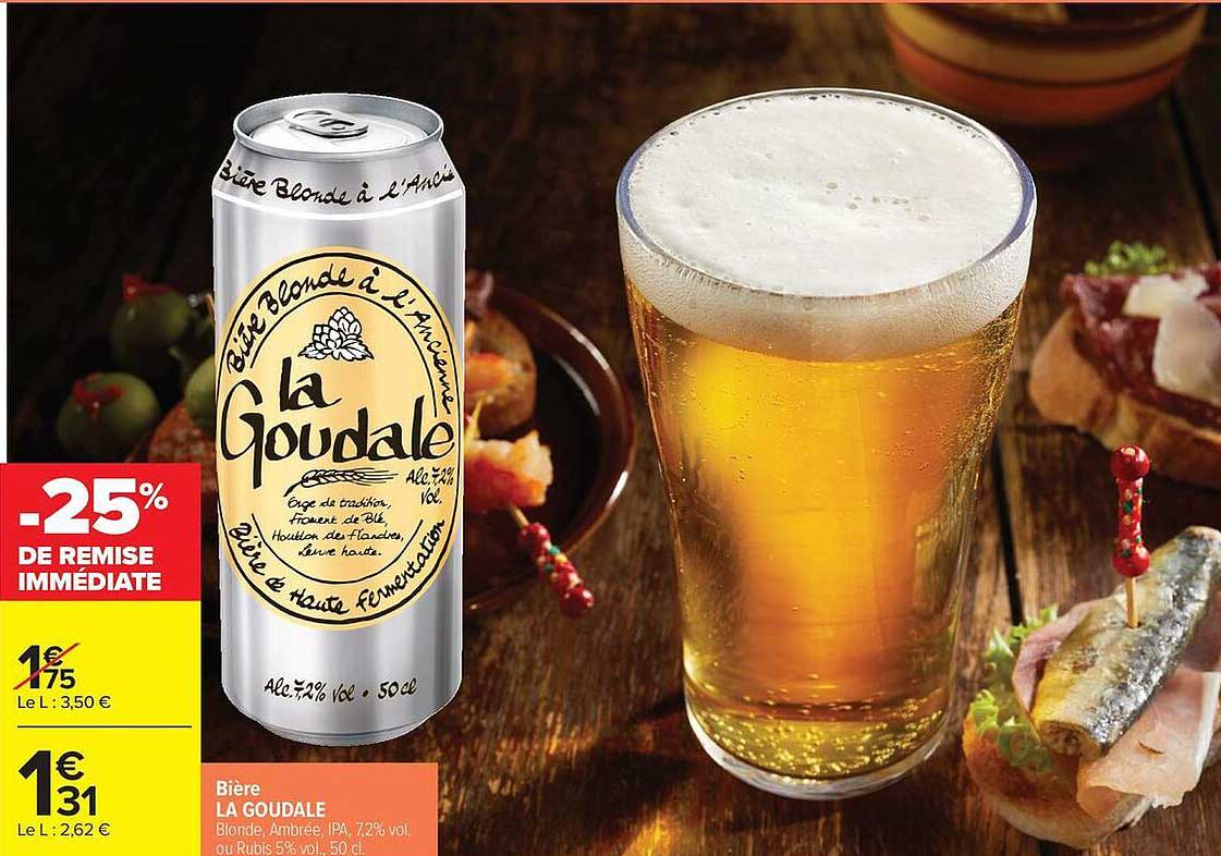 Bière LA GOUDALE