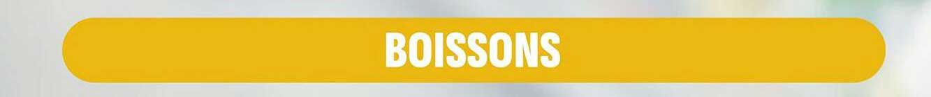 BOISSONS