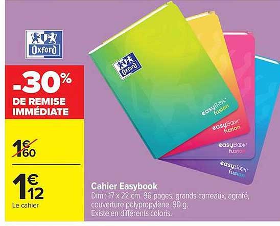 Cahier Easybook