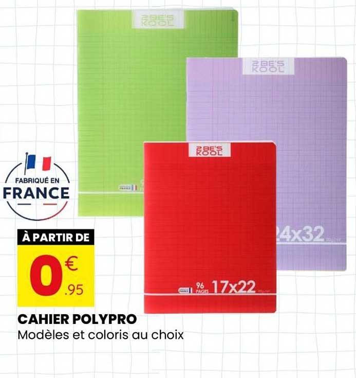 CAHIER POLYPRO