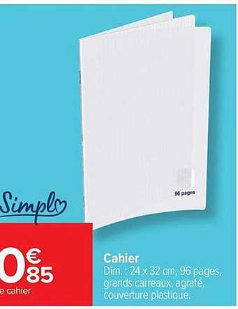 Cahier