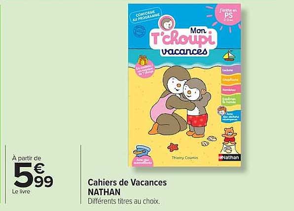 Cahiers de Vacances NATHAN