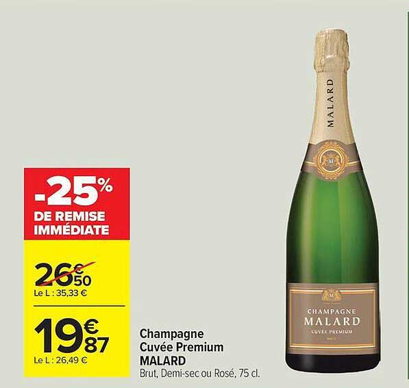Champagne Cuvée Premium MALARD