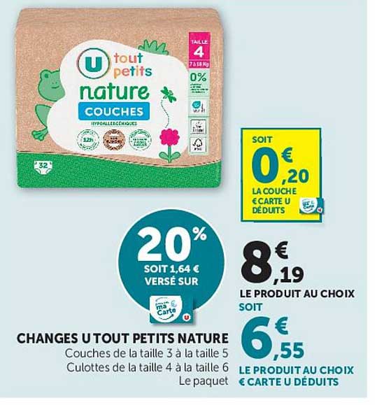 CHANGES U TOUT PETITS NATURE