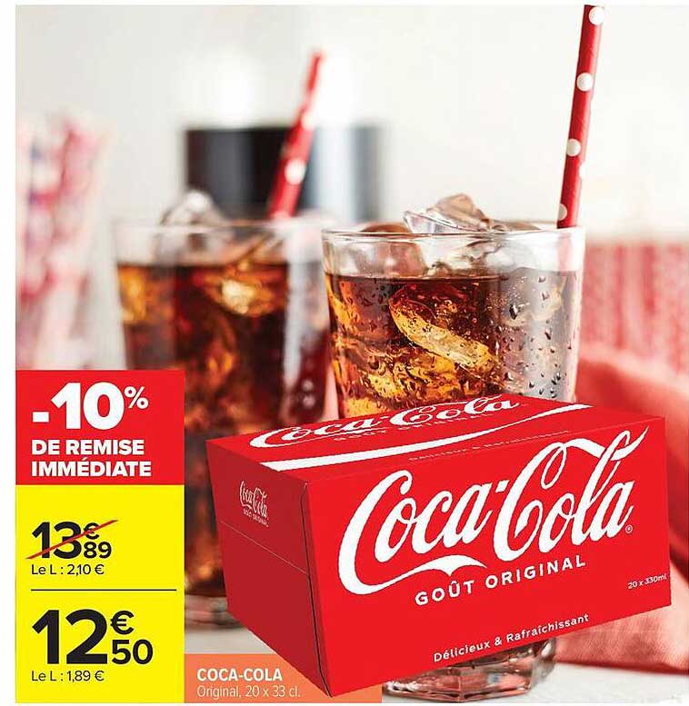 COCA-COLA Original, 20 x 33 cl