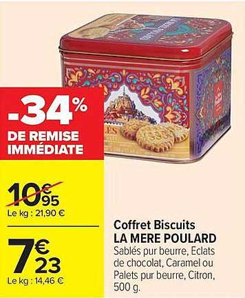 Coffret Biscuits LA MERE POULARD