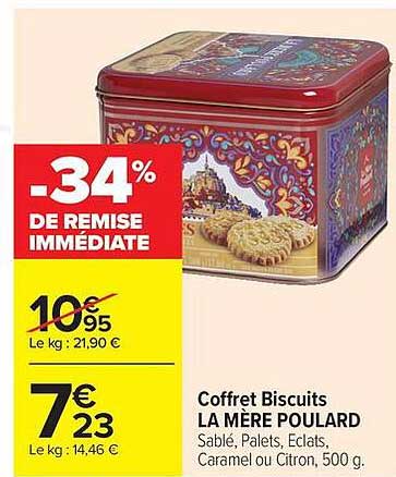 Coffret Biscuits LA MÈRE POULARD