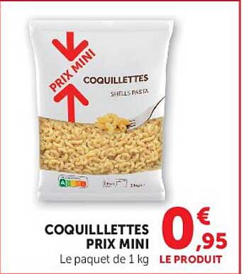 COQUILLETTES PRIX MINI