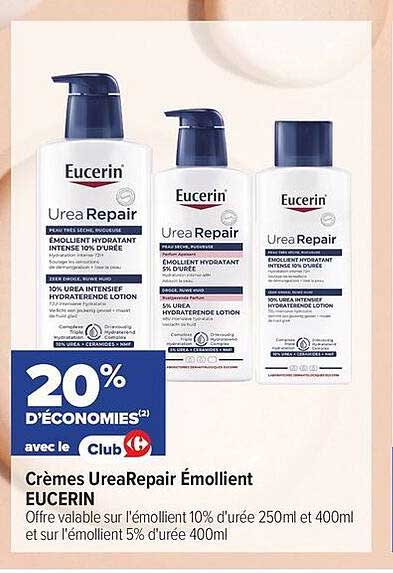 Crèmes UreaRepair Émollient EUCERIN