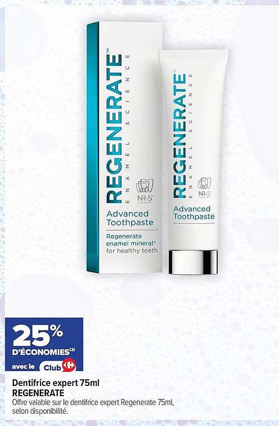 Dentifrice expert 75ml REGENERATE