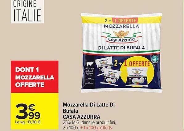DONT 1 MOZZARELLA OFFERTE