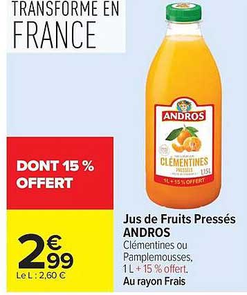 DONT 15 % OFFERT