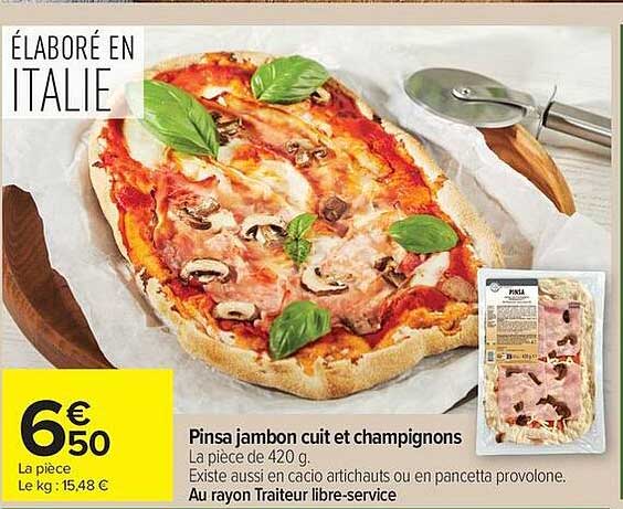 ÉLABORÉ EN ITALIE