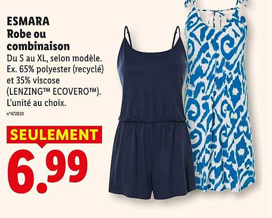 ESMARA Robe ou combinaison