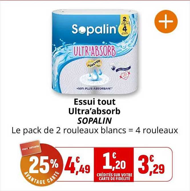 Essui tout Ultra’absorb SOPALIN