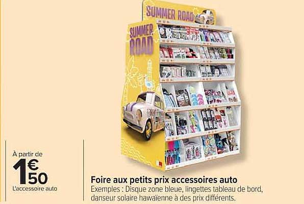 Foire aux petits prix accessoires auto