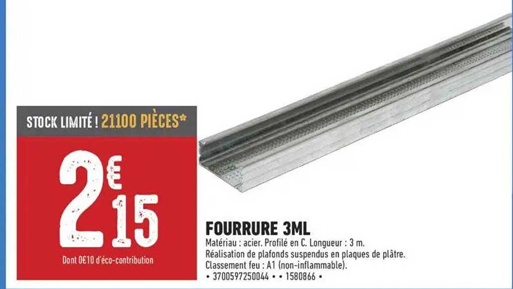 FOURRURE 3ML