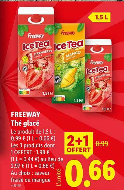 FREEWAY Thé glacé