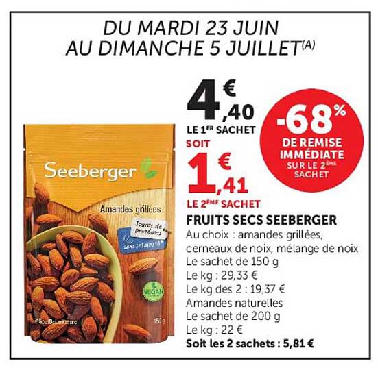 FRUITS SECS SEEBERGER