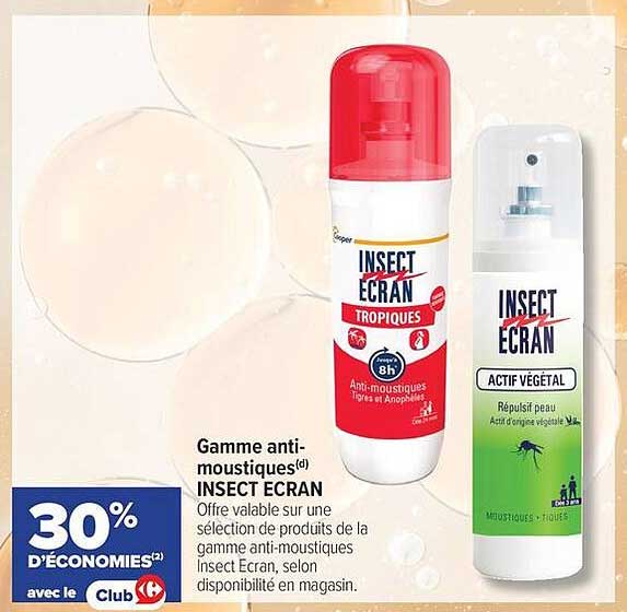 Gamme anti-moustiques(d) INSECT ECRAN