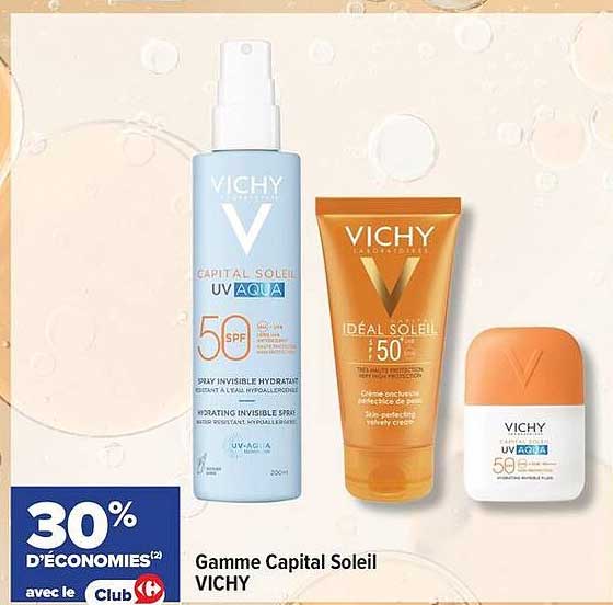 Gamme Capital Soleil VICHY
