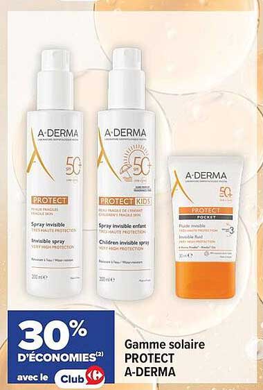 Gamme solaire PROTECT A-DERMA