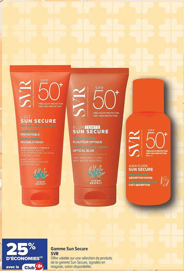 Gamme Sun Secure SVR