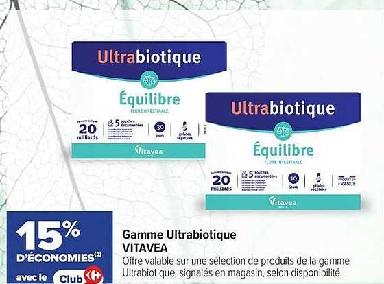 Gamme Ultrabioique VITAVEA