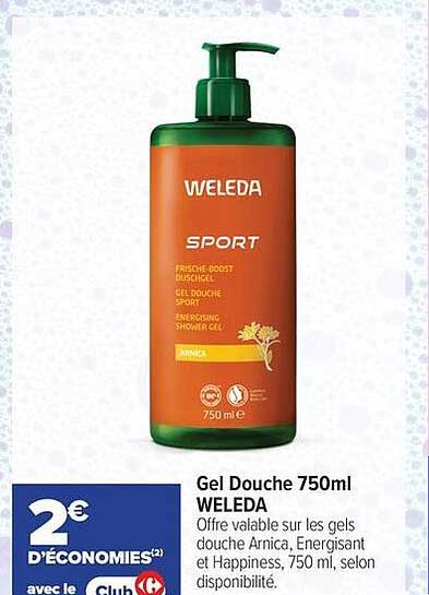 Gel Douche 750ml WELEDA