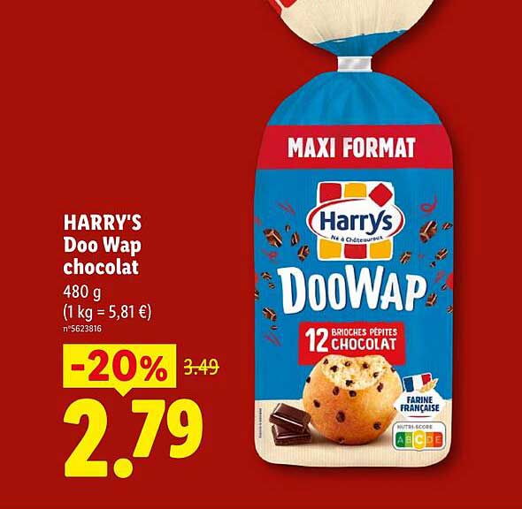 HARRY'S Doowap chocolat