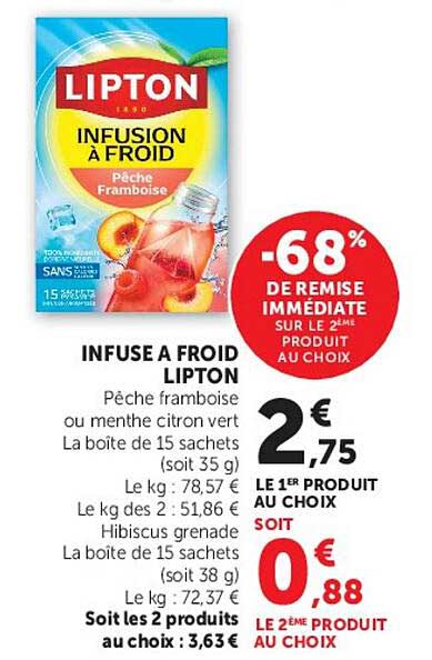 INFUSE A FROID LIPTON