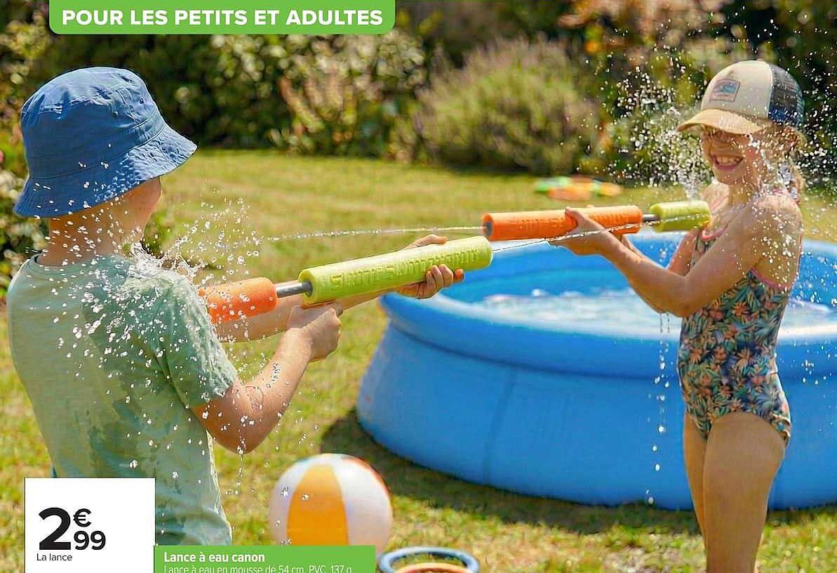 Lance à eau canon