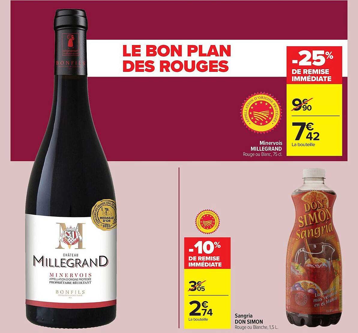 LE BON PLAN DES ROUGES