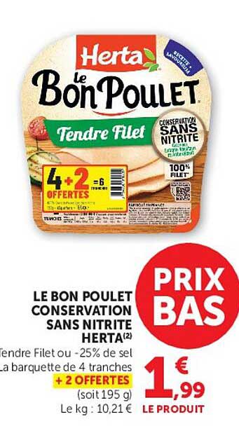 LE BON POULET CONSERVATION SANS NITRITE HERTA(2)