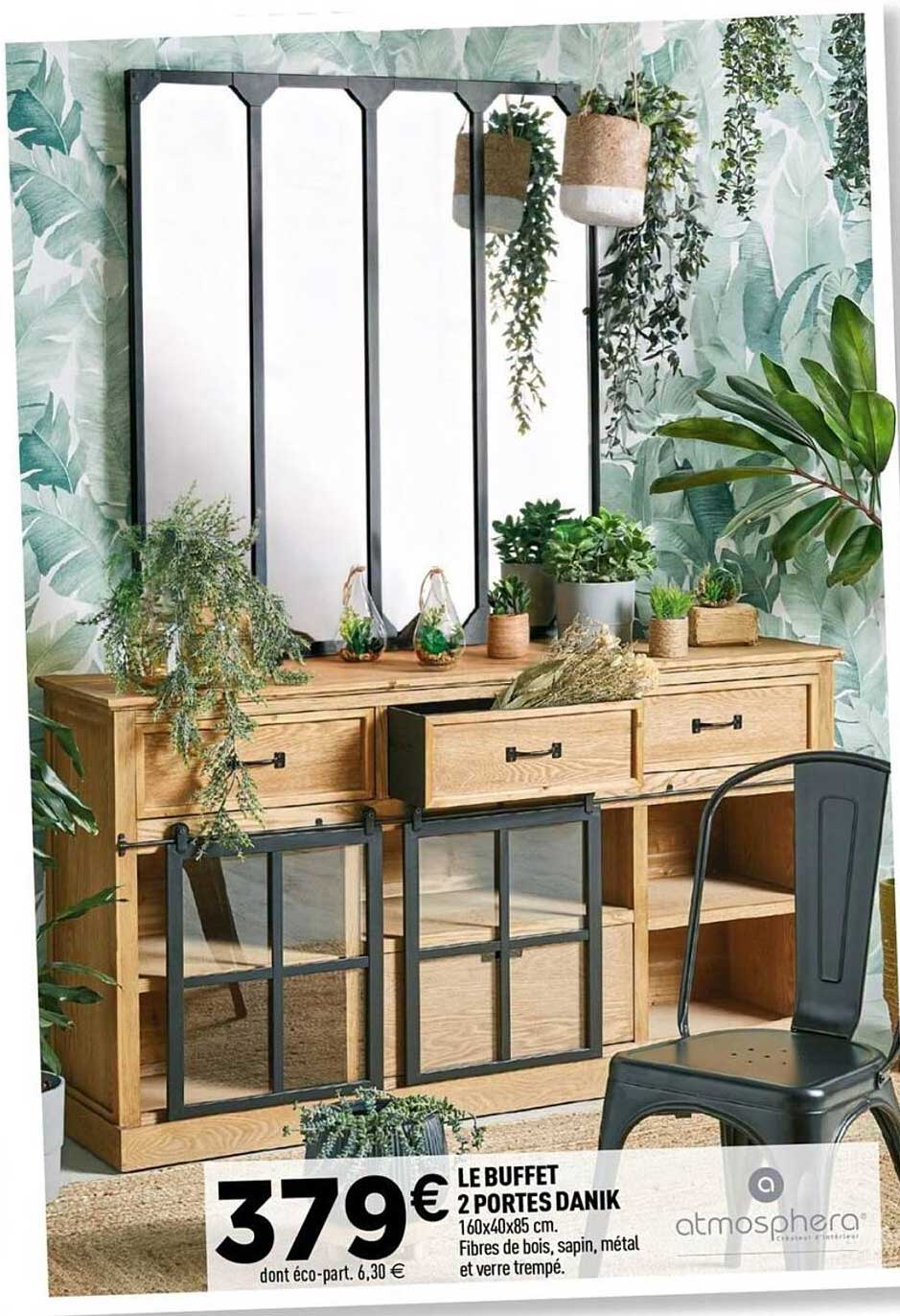 LE BUFFET 2 PORTES DANIK