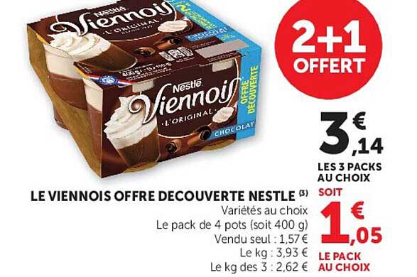 LE VIENNOIS OFFRE DECOUVERTE NESTLE