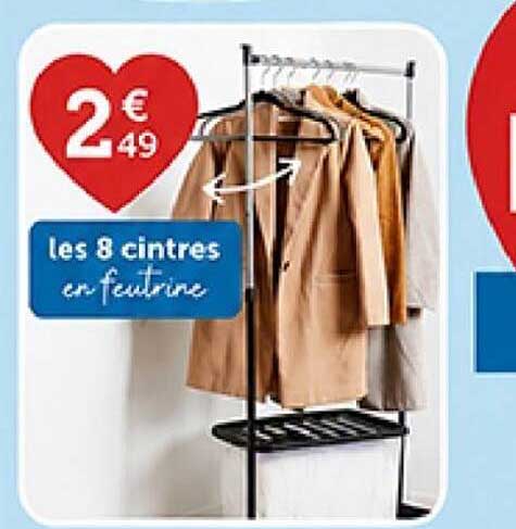 les 8 cintres en feutre
