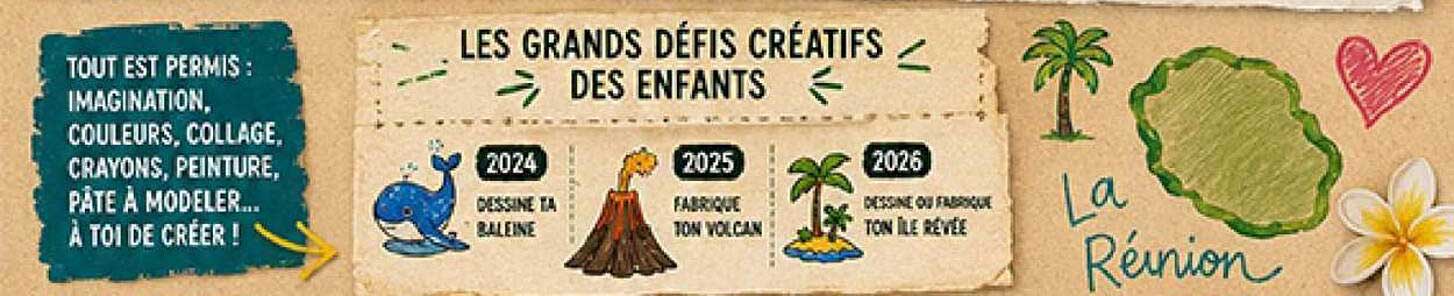 LES GRANDS DÉFIS CRÉATIFS DES ENFANTS