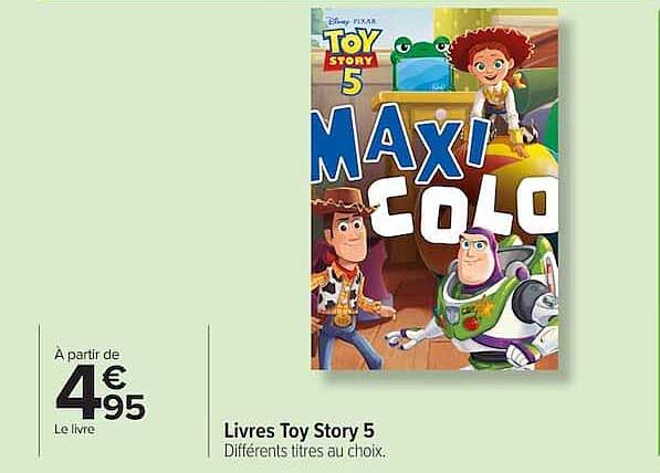 Livres Toy Story 5