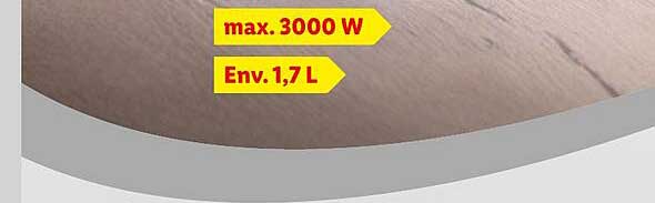 max. 3000 W