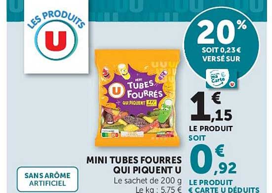 MINI TUBES FOURRES QUI PIQUENT U
