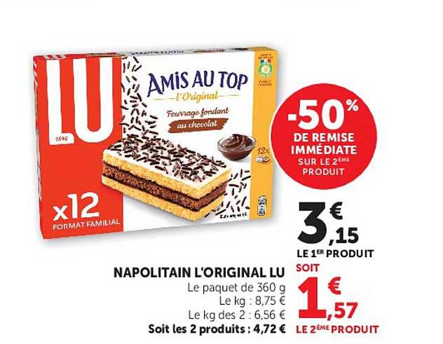 NAPOLITAIN L'ORIGINAL LU
